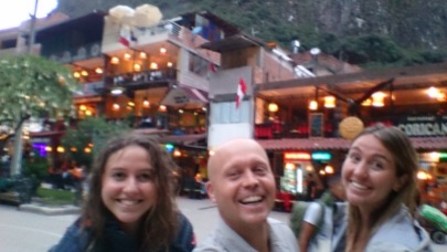 Jõudsime Machu Picchu külla